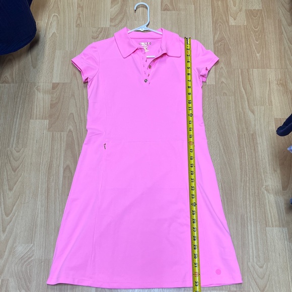 Lilly Pulitzer NWT Vibrant Pink Meryl dress with shorts XS - Picture 1 of 5